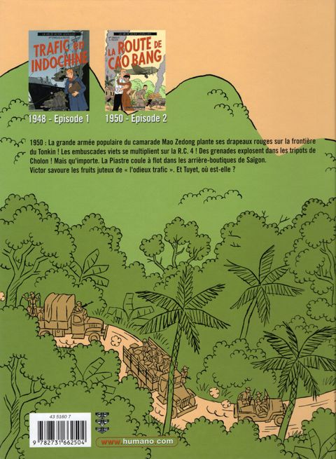 Aperçu de l'album La Vie de Victor Levallois tome 2 - La Route de Cao Bang
