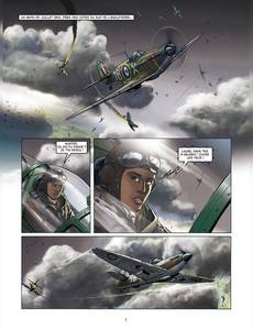 Aperçu 3 de l'album Lady Spitfire tome 1 - La Fille de l'Air