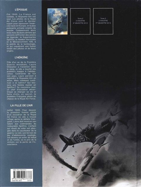 Aperçu de l'album Lady Spitfire tome 1 - La Fille de l'Air