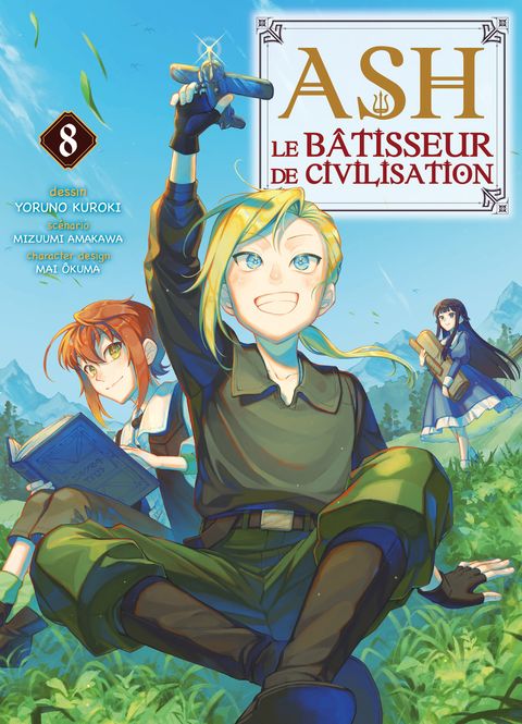 Couverture de l'album Ash, le bâtisseur de civilisation