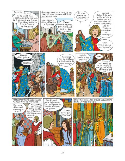 Aperçu de l'album Les Chercheurs de Dieu tome 10 - Saint Louis, Sainte Claire