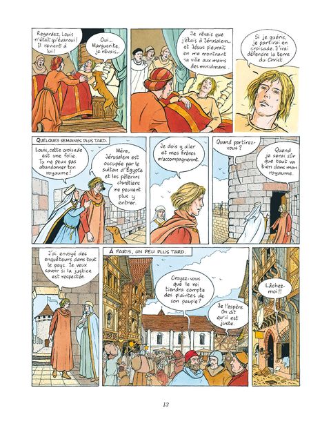 Aperçu de l'album Les Chercheurs de Dieu tome 10 - Saint Louis, Sainte Claire