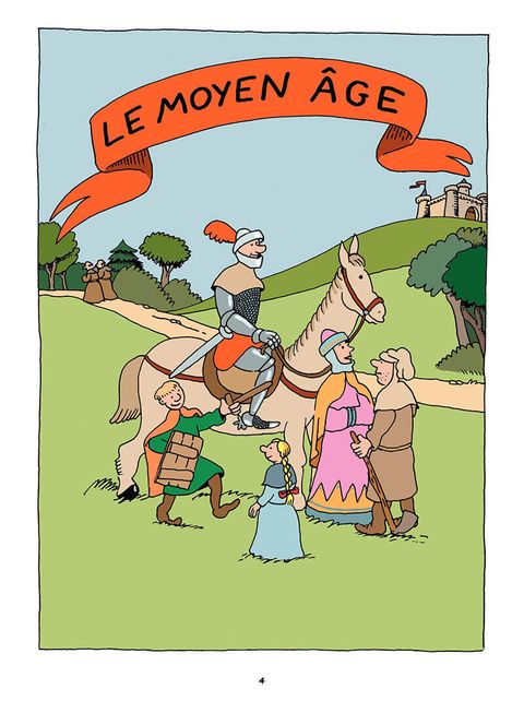 Aperçu de l'album L'Histoire de France en Bd tome 2 - Du Moyen Age à la Révolution
