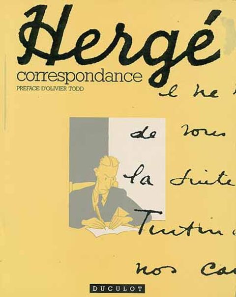 Couverture de l'album Hergé - Auteur tome 1989 - Hergé, correspondance