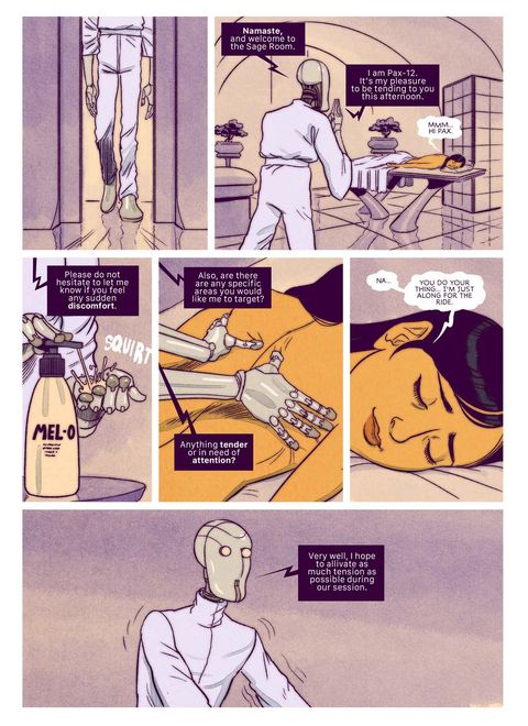 Aperçu de l'album Métal Hurlant tome 21 - Y a-t-il une vie avant la mort ?