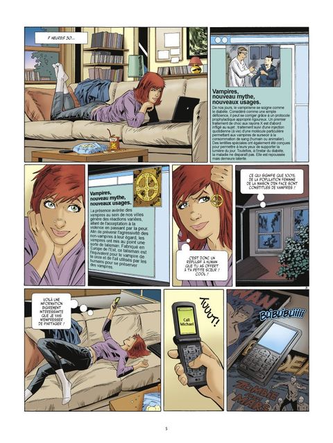 Aperçu de l'album Urban Vampires tome 2 - Rencontre avec une ombre