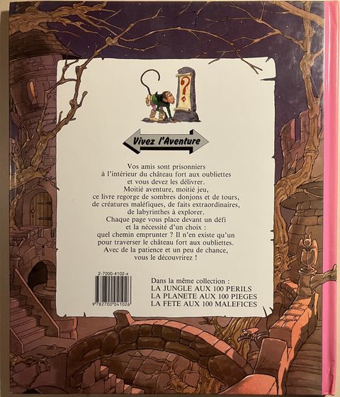 Aperçu de l'album Vivez l'aventure / Livre jeu aux 100 (Gründ) - Le château aux 100 oubliettes