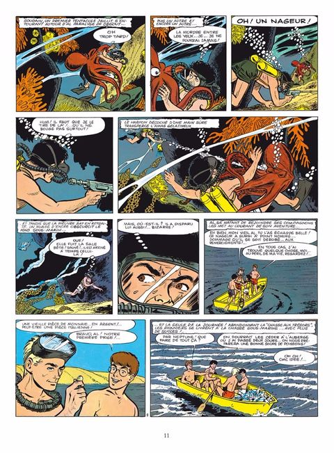 Aperçu de l'album Les Aventures des 3 A tome 8 - Abordage à Bonifacio