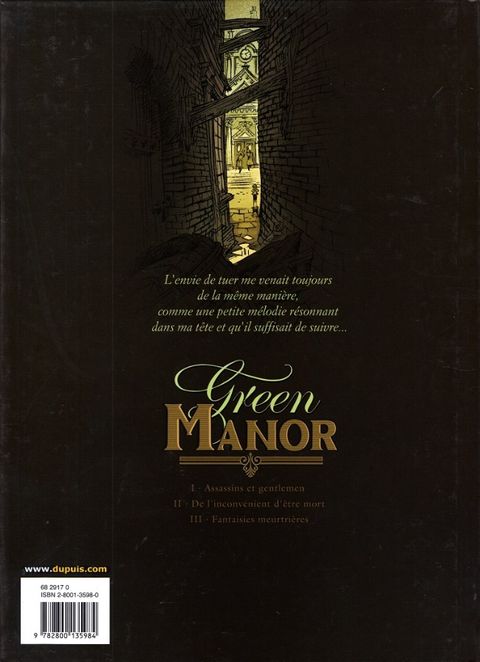 Aperçu de l'album Green Manor tome 3 - Fantaisies Meurtrières