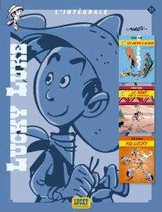 Couverture de l'album L'intégrale 21 (Les Dalton à la noce - Le pont sur le Mississipi - Kid Lucky)