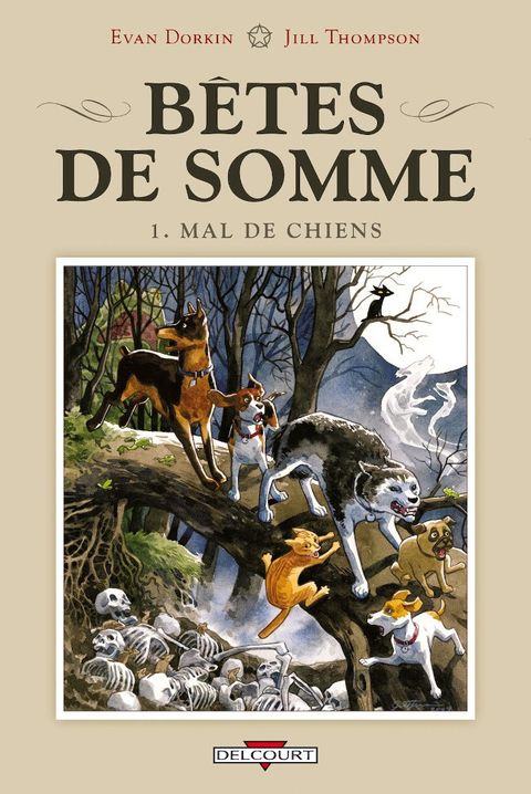 Couverture de l'album Bêtes de Somme tome 1 - Mal de Chiens