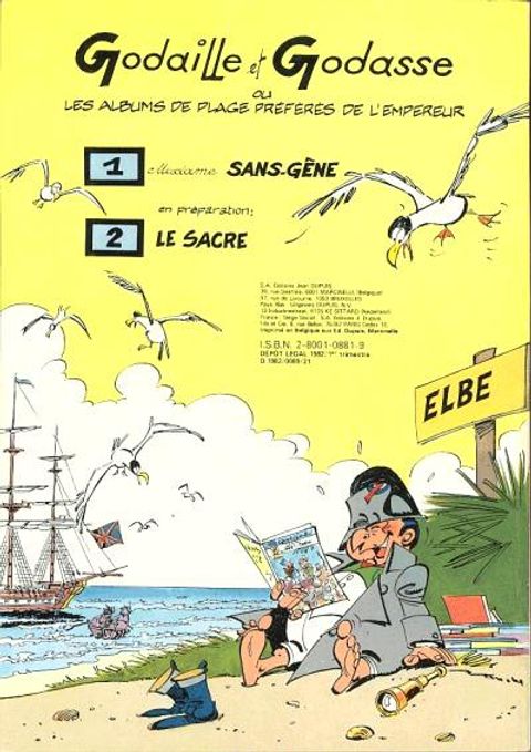 Aperçu de l'album Godaille et Godasse tome 1 - Madame Sans-gêne