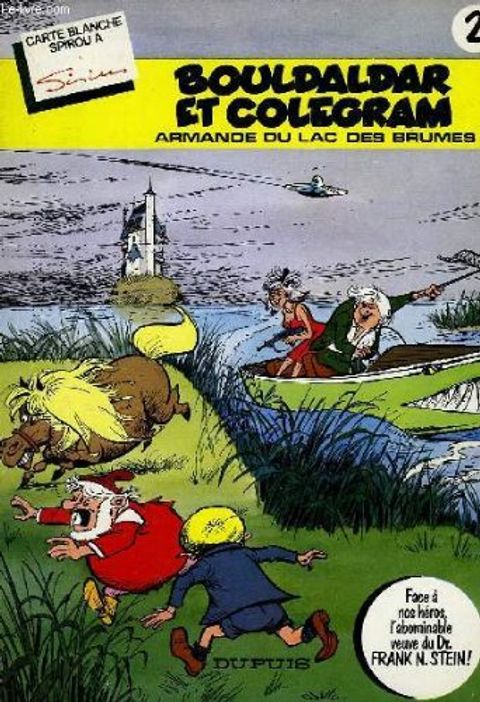 Couverture de l'album Bouldaldar et Colegram : Armande du Lac des Brumes