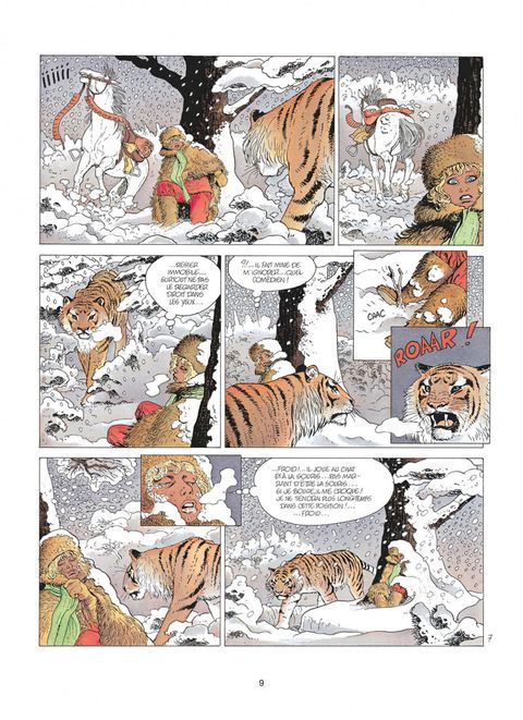 Aperçu de l'album Aria tome 9 - Le Combat des Dames