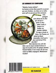 Aperçu 2 de l'album Serre (Compilation) tome 1991 - Les animaux de compagnie