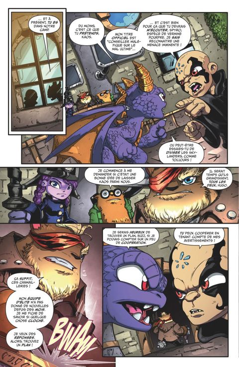 Aperçu de l'album Skylanders tome 6
