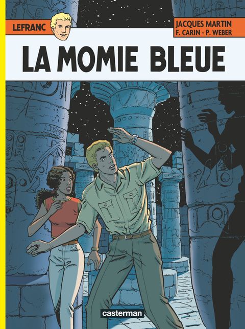 Couverture de l'album La Momie Bleue