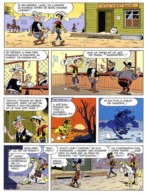 Aperçu de l'album Lucky Luke (Hors série) tome 2008 - L'Arnaque