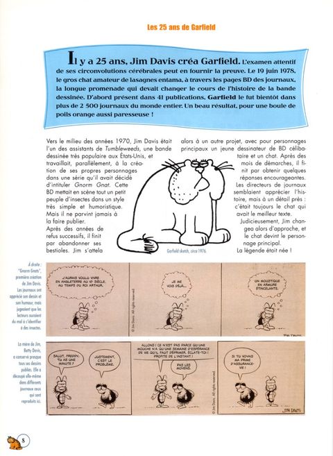 Aperçu de l'album Garfield  tome 5 - Garfield Story, une vie de chat