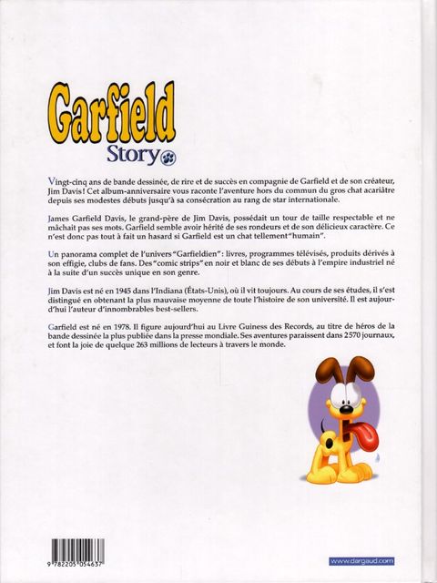Aperçu de l'album Garfield  tome 5 - Garfield Story, une vie de chat