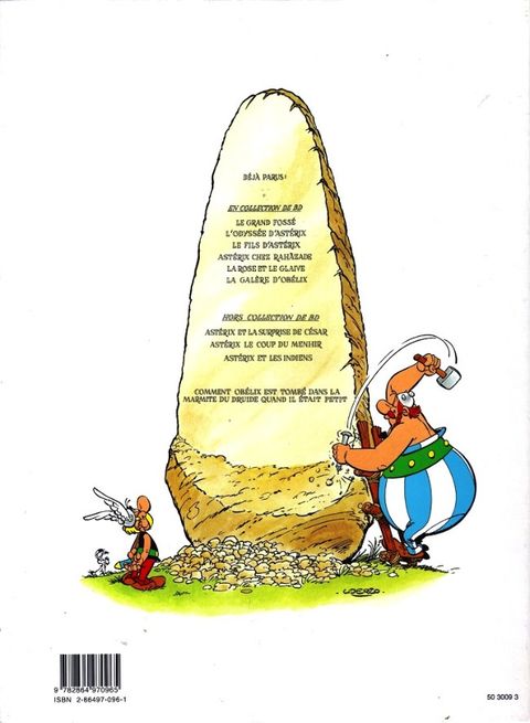 Aperçu de l'album Astérix tome 30 - La galère d'Obélix