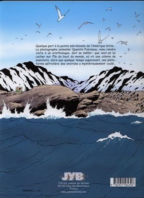 Aperçu de l'album Quentin Foloiseau tome 2 - L'Ile du Bout du Monde