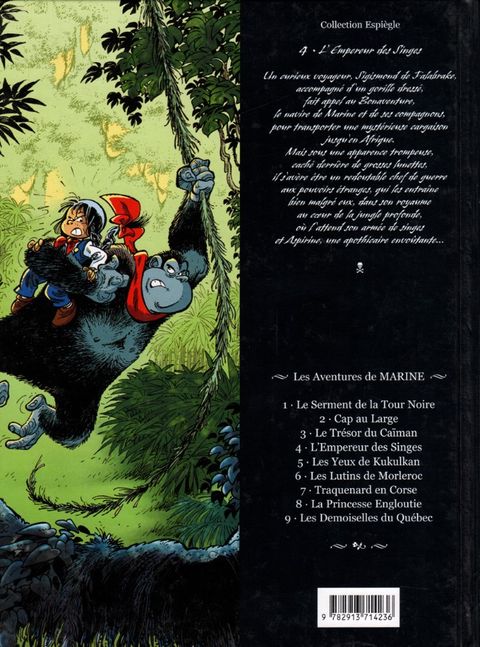 Aperçu de l'album Marine (Corteggiani/Tranchand) tome 4 - L'empereur des singes