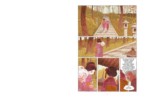 Aperçu de l'album Les dames de kimoto