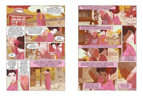 Aperçu de l'album Les dames de kimoto