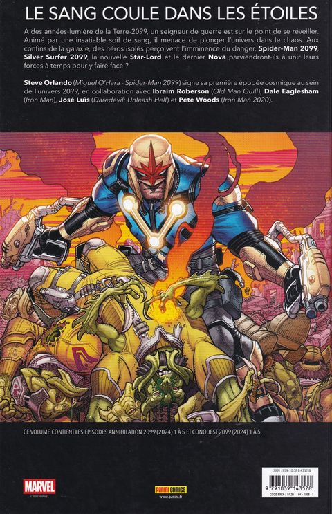 Aperçu de l'album Annihilation Conquest 2099 : Le dernier Nova
