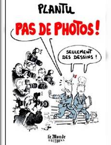 Aperçu 1 de l'album Plantu (Recueil annuel du Monde) tome 1997 - Pas de photos ! Seulement des dessins !
