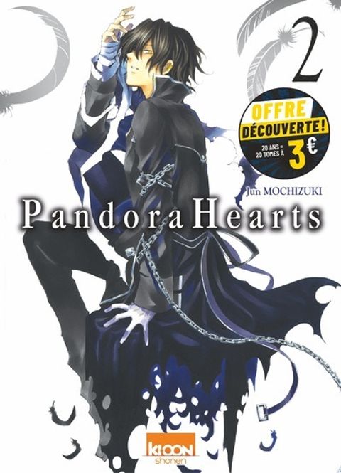 Couverture de l'album Pandora Hearts T2 - Opération manga Ki-oon à petit prix - 20 ans 20 tomes