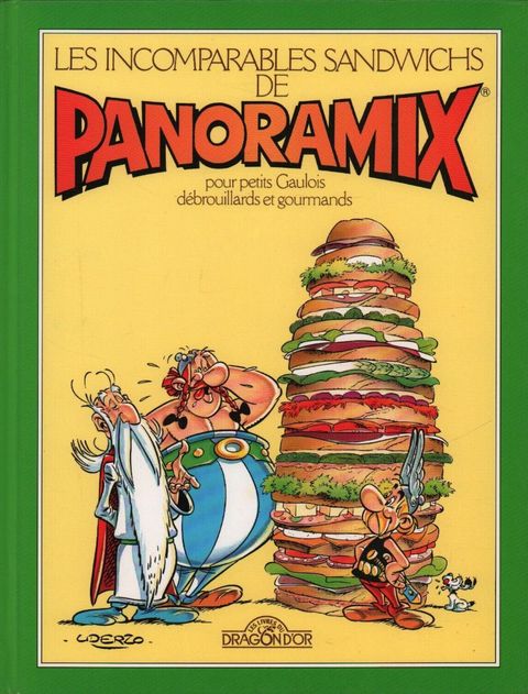 Couverture de l'album Les Incomparables Sandwichs de Panoramix