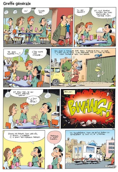 Aperçu de l'album Les femmes en blanc tome 32 - Le chant du panaris