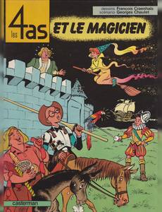 Couverture de l'album Les 4as et le Magicien