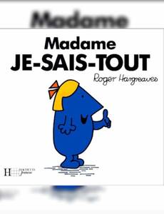 Couverture de l'album Madame Je-Sais-Tout