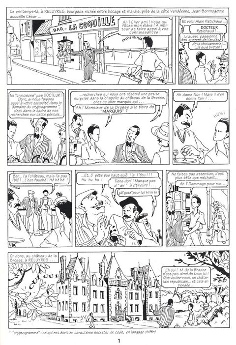 Aperçu de l'album Les Aventures De César tome 1 - La tulipe blanche