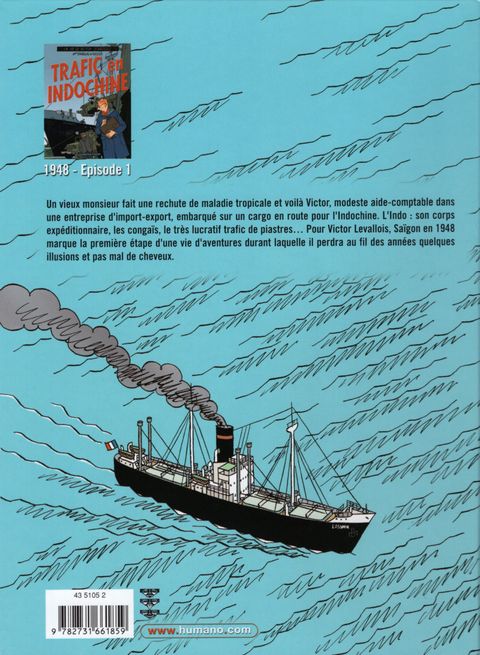 Aperçu de l'album La Vie de Victor Levallois tome 1 - Trafic en Indochine