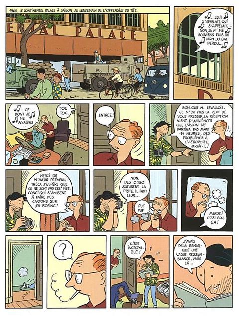 Aperçu de l'album La Vie de Victor Levallois tome 1 - Trafic en Indochine