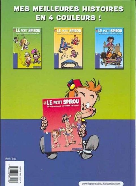 Aperçu de l'album Le Petit Spirou (HS) tome 2002 - 1 - Mes meilleures histoires en vert (Shell)