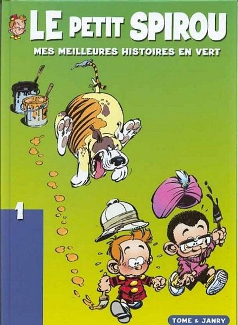 Couverture de l'album 1 - Mes meilleures histoires en vert (Shell)