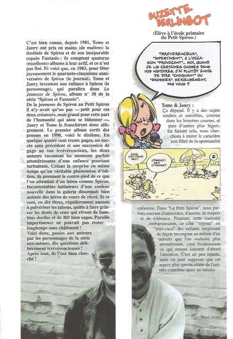 Aperçu de l'album Le Petit Spirou (HS) tome 2002 - 1 - Mes meilleures histoires en vert (Shell)