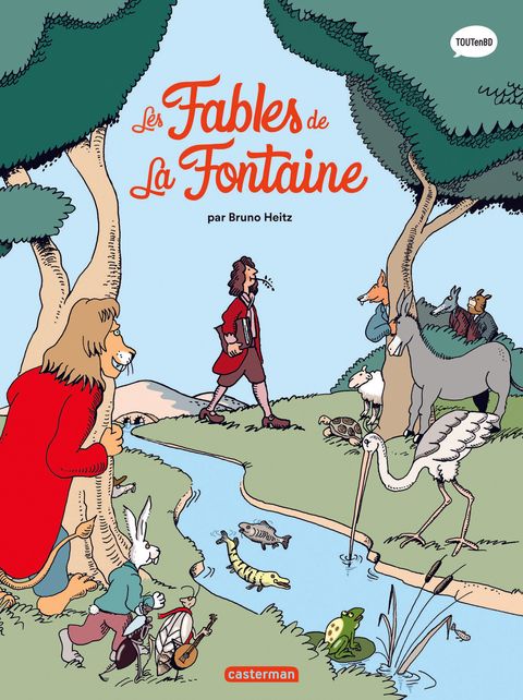 Couverture de l'album Les fables de la fontaine