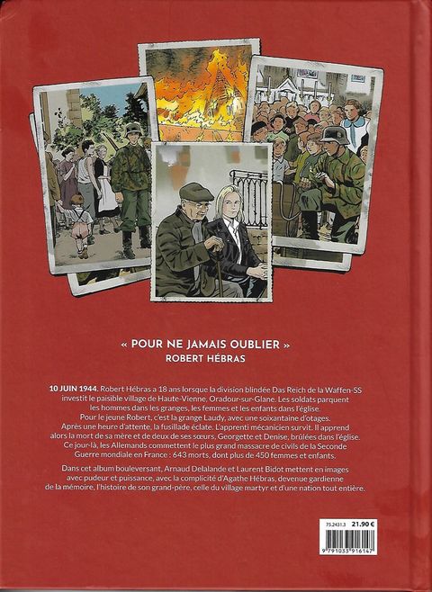Aperçu de l'album Le dernier témoin d'Oradour-sur-Glane