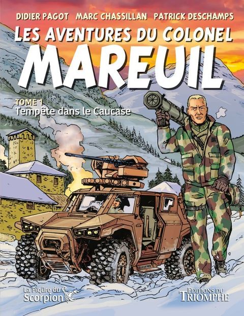 Couverture de l'album Les Aventures du colonel Mareuil