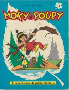 Couverture de l'album Moky et Poupy à la recherche de petite-plume
