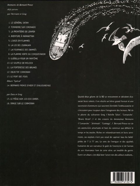 Aperçu de l'album Bernard Prince tome 8 - La Flamme Verte du Conquistador