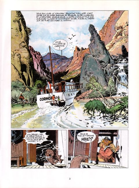 Aperçu de l'album Bernard Prince tome 8 - La Flamme Verte du Conquistador