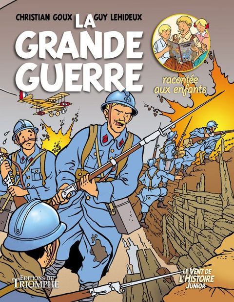 Couverture de l'album La grande guerre racontée aux enfants 