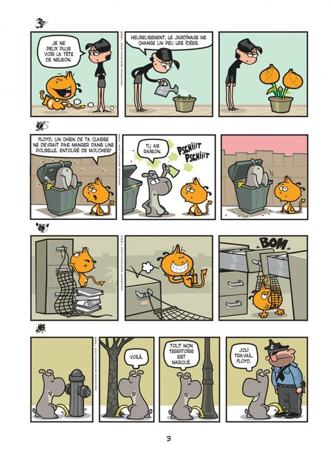 Aperçu de l'album Nelson tome 9 - Fainéant Génétique